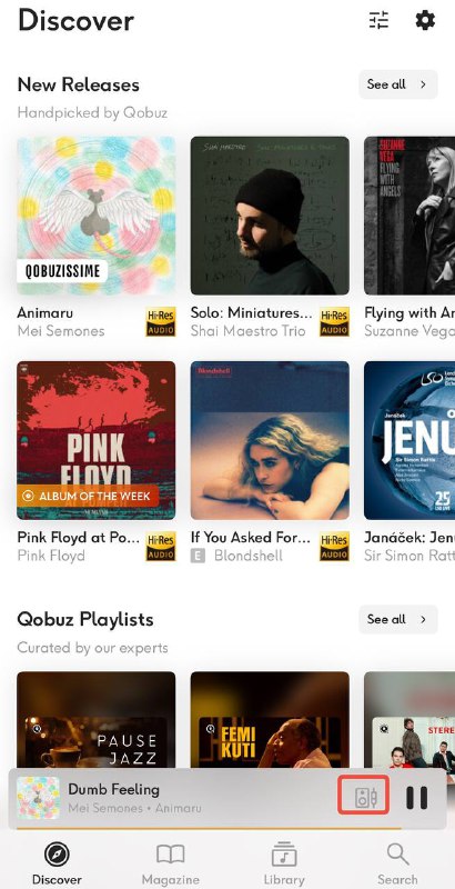 Qobuz iOS 9.0.0 推出Qobuz Connect，带来了类似Spotify的播放设备接力功能via Aifeng Lin🗒 标签: #Qobuz📢 频道: @GodlyNews1🤖 投稿: @GodlyNewsBot