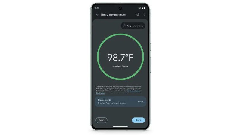 谷歌解锁 Pixel 8 Pro 手机技能，可测量人体温度谷歌今天面向 Pixel 8 Pro 手机发布 Feature Drop，让其可以测量体温了