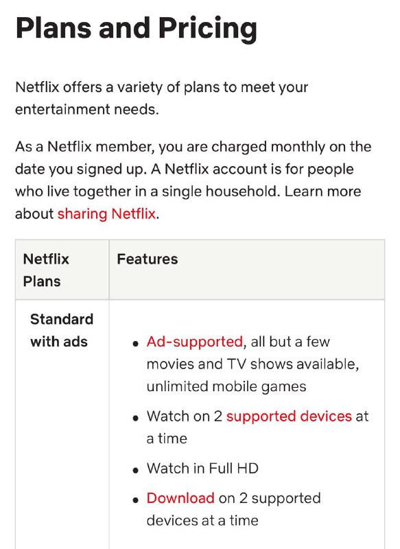 Netflix 正式提供 ad-plan 下载影片功能，但限制是一次在 2 台支援的装置上下载以及广告支援计画每个计费周期每台装置的总下载次数限制为 15 次