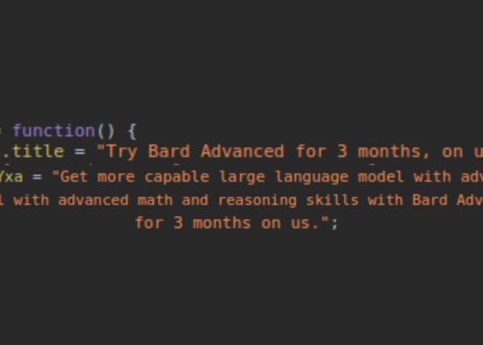 消息称谷歌将推出 Bard 高级版付费服务，同 ChatGPT Plus 竞争消息称谷歌计划推出其 AI 语言模型 Bard 的高级付费版本 ——Bard Advanced，类似 ChatGPT Plus 付费订阅服务