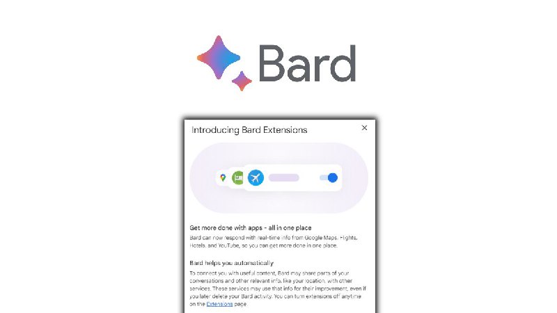 谷歌 Bard 人工智能聊天机器人升级：已支持插件功能IT之家 9 月 19 日消息，今天，人工智能聊天机器人谷歌 Bard 发布了最新的更新，增加了对谷歌应用的插件支持，包括 Gmail、Docs、Drive 等
