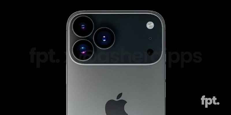 Front Page Tech 基于他消息来源获得的信息制作了iPhone 17 Pro 的渲染图与之前的渲染图所显示的不同，Prosser 声称 iPhone 背后三个镜头的排列会保持不变，但这并不意味着设计不会改变