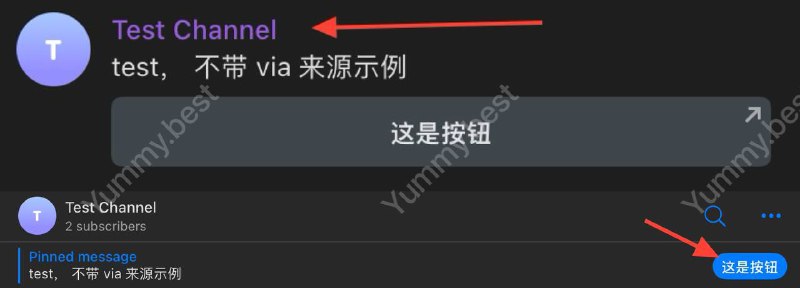 在 Telegram 创建带按钮的消息，可频道中发送时隐藏 via 来源订阅 newsletter 第一时间获得 博客 内容更新🗒 标签: #Telegram #Blog #实用技巧📢 频道: @GodlyNews1🤖 投稿: @GodlyNewsBot