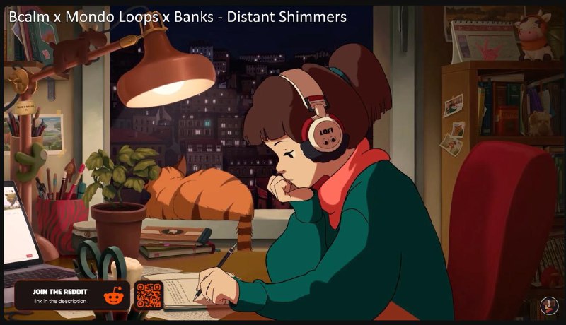 白宫在𝕏推出MAGA版 “Lo-Fi Girl”音乐直播图二为原版”Lo-Fi Girl”