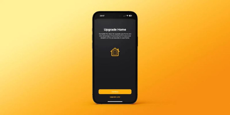 苹果很快将要求用户升级到新的 HomeKit 架构早在 iOS 16 时，苹果就为 Home 应用引入了一种新架构，目的是改善使用 HomeKit 设备的体验