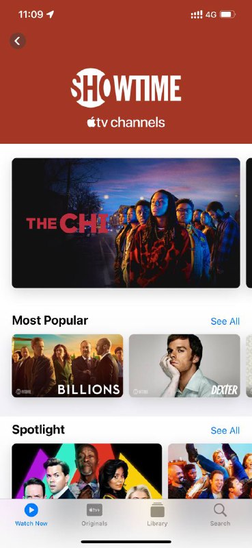#Apple #TV+📺 ATV+中的Showtime 频道限时免费一个月