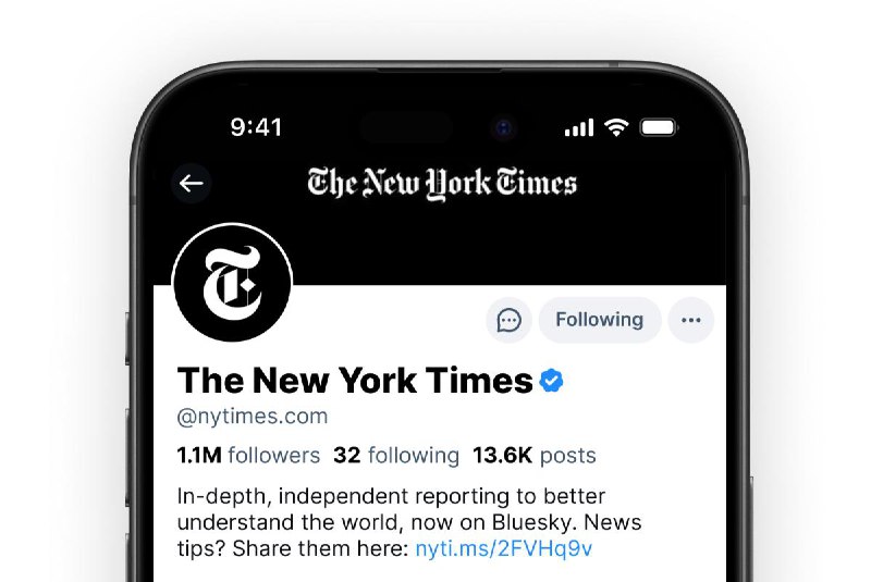 Bluesky 将为“真实且知名”的账户增加蓝色认证标记这个去中心化的社交网络还会允许受信任的机构，为其关联用户进行认证