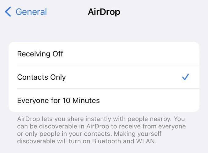 彭博社称，AirDrop 仅开启10分钟的限制可能会扩展至全球此前，iOS 16.1.1的更新中，国行iPhone 被加入该限制