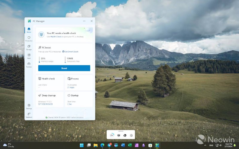 微软电脑管家登陆全球 Microsoft Store由微软中国打造和开发的 Windows 系统优化工具《微软电脑管家》目前已登陆全球 Microsoft Store