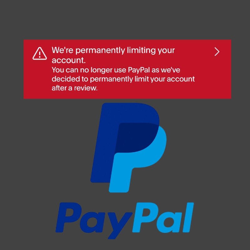 PayPal 永久封禁提取来自“淫秽或成人主题”佣金收入的帐号 理由是违反条款和异常活动