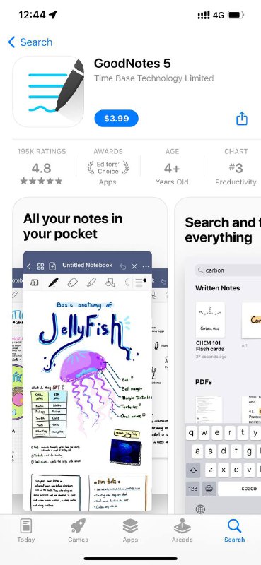 友商暴击！GoodNotes 5迎来首次降价，仅需$3.99，国区为25元