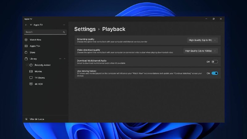 先睹为快！Windows 11上线Apple Music和Apple TV应用预览版本群友总结：首先在win11设置里把国家改成美区，用给的链接在浏览器里打开，会弹出Microsoft store窗口，然后安装