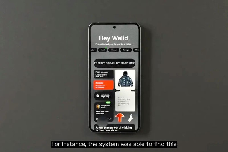 Nothing 的下一款手机将全面聚焦人工智能Nothing 公司的首席执行官裴宇表示，他希望能像任天堂对游戏机所做的那样，为人工智能设备带来革命性的改变