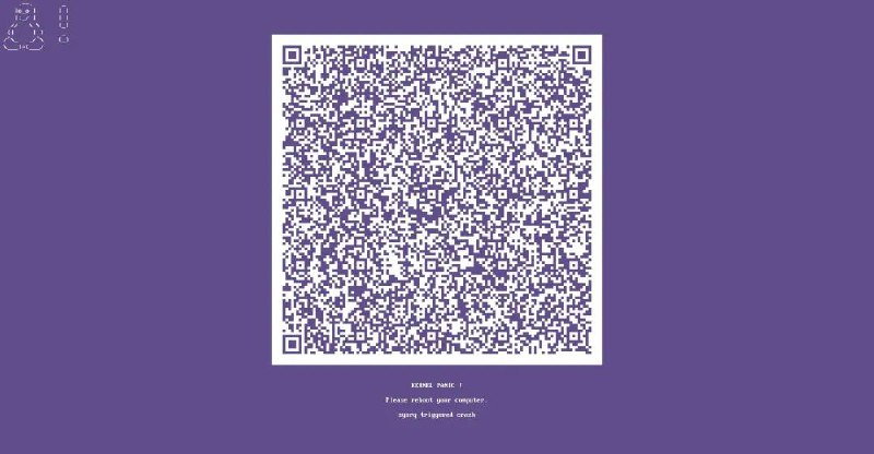 Linux Kernel 6.12版预计将支持在崩溃后显示二维码 后续可以解码排查错误Linux Kernel 崩溃时显示二维码功能即将合并，预计将在 9 月中旬发布的 Linux Kernel 6.12 版中上线