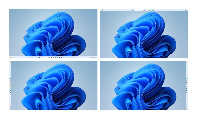 Windows 11 正在测试可调节的任务栏以及可调整大小的“开始”菜单Windows 11 内测（Insiders）用户还可以选择更小的任务栏
