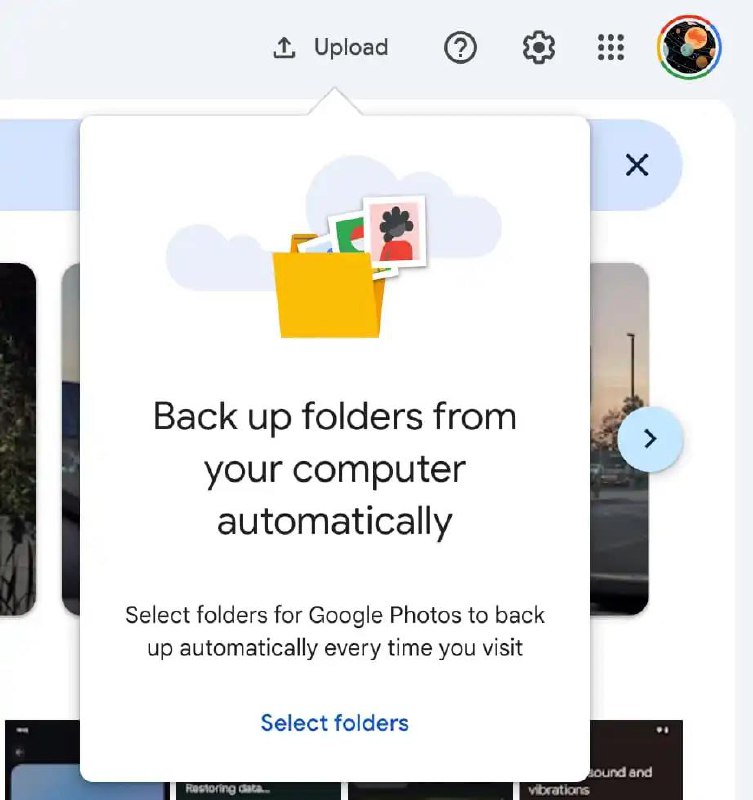 Google Photos 网页版推出新功能，自动备份电脑资料夹Google Photos 网页版即将推出一项有趣的新备份功能，让使用者能够自动上传电脑中的特定资料夹