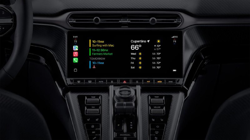 Apple 推出 CarPlay Ultra ，阿斯顿·马丁首批搭载CarPlay Ultra 也将来到现代、起亚和捷尼賽思