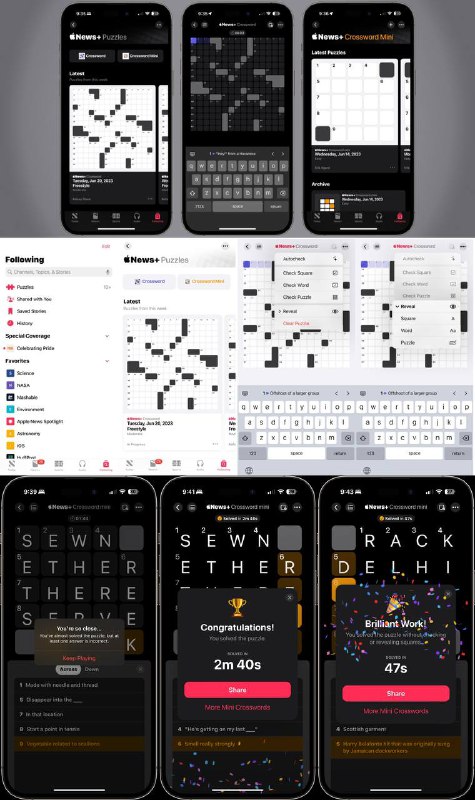 Apple News 填字游戏，如图🗒 标签: #Apple #News #填字游戏📢 频道: @GodlyNews1🤖 投稿: @Godlynewsbot