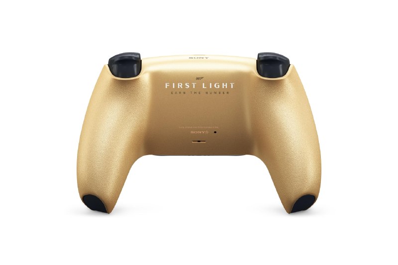 PlayStation推出《007：初露锋芒》联名DualSense手柄建议零售价$84.99 USD/ ¥12,480 (日元，含税) / €84.99/ £74.99
