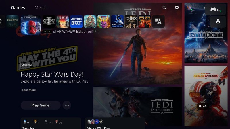 PS5更新之后用户界面出现广告，索尼：是Bug最新的PS5更新在你拥有的每个游戏后面都增加了一个新的广告空间，这让玩家们非常不满