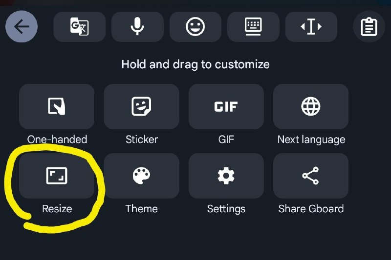 最新 Gboard Beta 版允许直接调整键盘的高度和位置via Danielbility🗒 标签: #Gboard📢 频道: @GodlyNews1🤖 投稿: @GodlyNewsBot