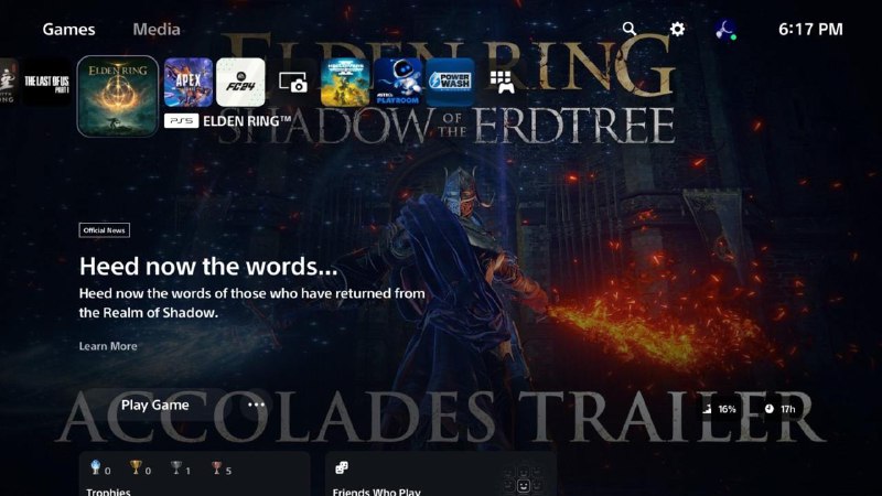 PS5更新之后用户界面出现广告，索尼：是Bug最新的PS5更新在你拥有的每个游戏后面都增加了一个新的广告空间，这让玩家们非常不满