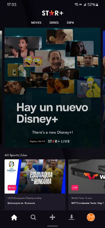 非拉美区的 Disney+ 订户可以在 2024-07-24 之前临时访问 Star+ 的内容via Danielbility🗒 标签: #Star #Disney 📢 频道: @GodlyNews1🤖 投稿: @GodlyNewsBot