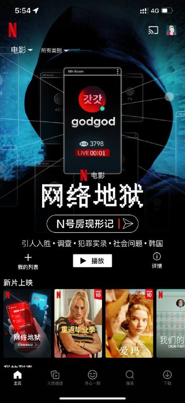 由N号房事件翻拍的电影已上线 Netflix关注频道: @GodlyNews1投稿机器人: @GodlyNewsBot