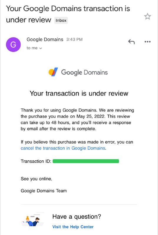 有没有薅过Google Domain 的大佬说说这啥情况？不是转移域名，首次购买