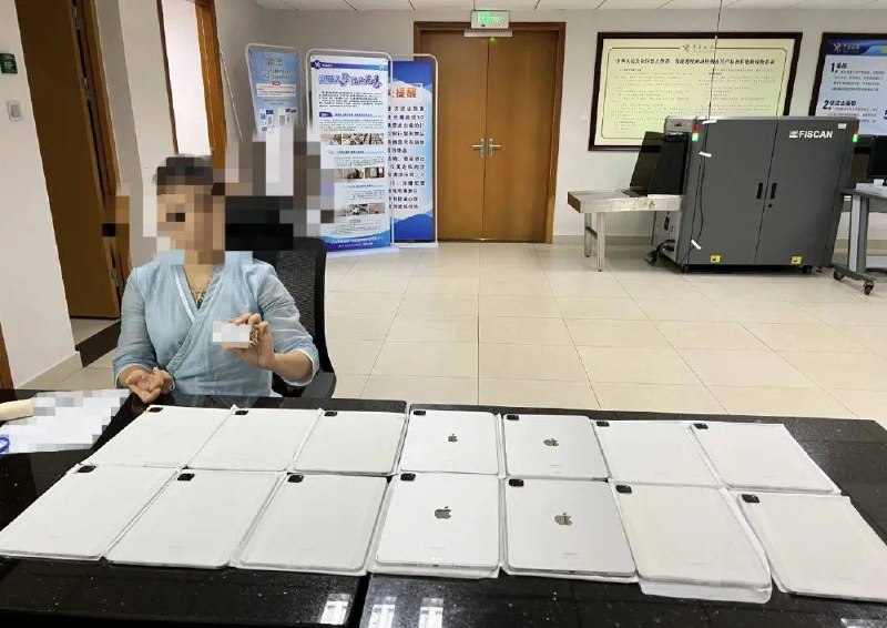 女子身藏14台全新iPad Pro走路僵硬入境被查据“海关发布”公众号介绍，7月19日11时许，港珠澳大桥海关关员在对一粤澳两地牌客车进行检查时，发现该车司机走路姿势僵硬，存在人身藏匿走私的嫌疑，随即依规开展进一步检查