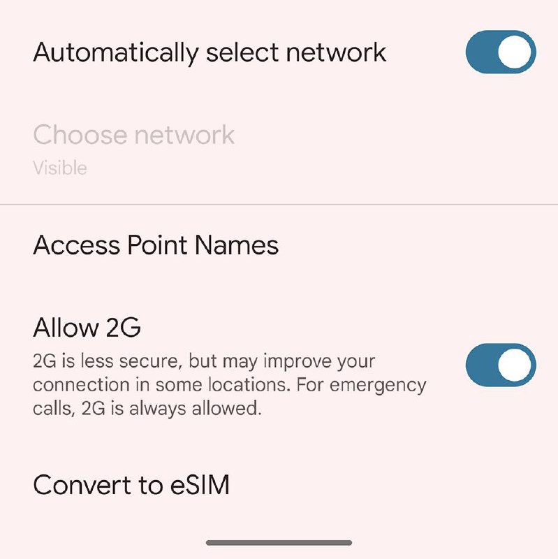 迹象显示 Pixel 将支持实体 SIM 直接转换为 eSIM 功能国外的智能手机使用者，不仅可以在换机的时候享有不再需要找卡针，就能直接转移 eSIM 的便利功能