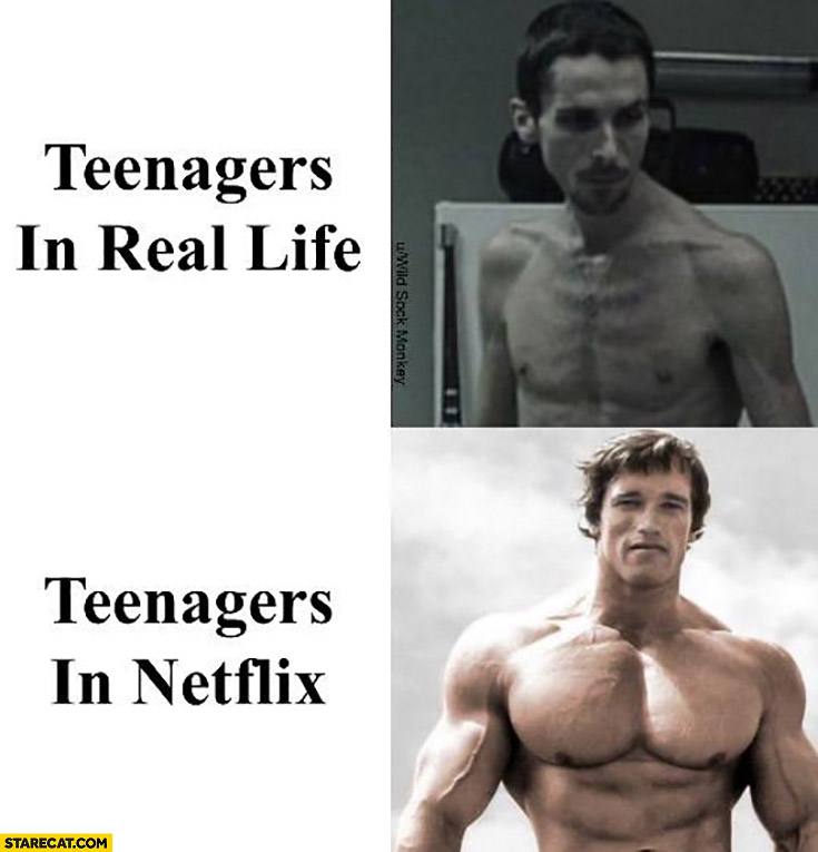 现实中的青少年 VS Netflix 的青少年现实中的青少年 VS Netflix 的青少年