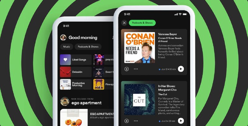 Spotify 正在灰度测试新UI🗒 标签: #Spotify📢 频道: @GodlyNews1🤖 投稿: @GodlyNewsBot