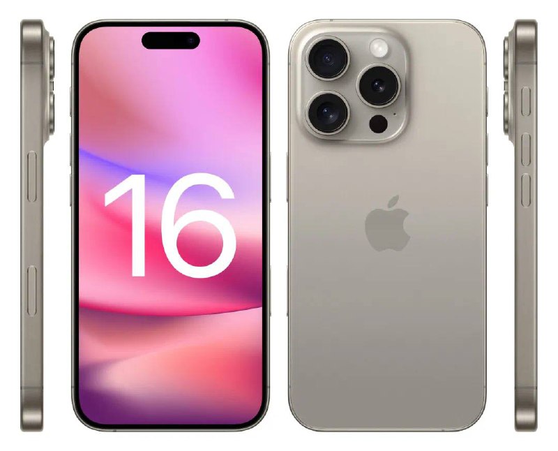 iPhone 16 Pro 最新 CAD 渲染图展示机身设计变化；新款 iPad 前置镜头位置调整近日外媒 91Mobiles 也分享一组新的 CAD 渲染图，展示传闻中的 iPhone 16 Pro 外形设计