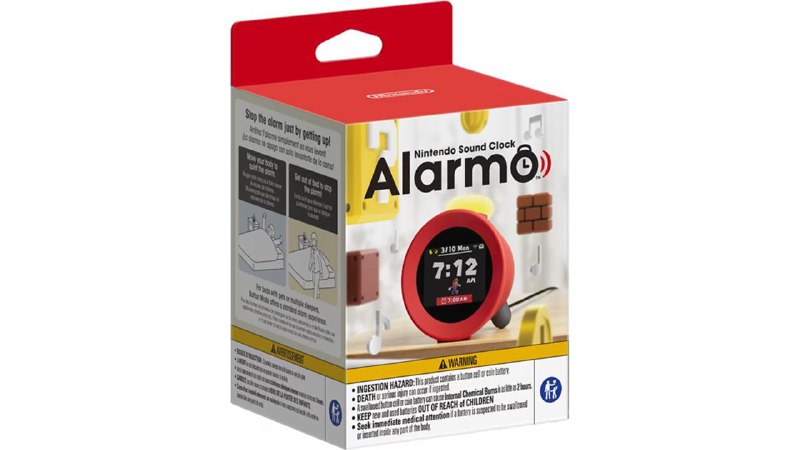 任天堂推出全新体感闹钟 Alarmo，内置马里奥、赛尔达传说等 35 种音效场景任天堂宣布推出新硬件产品，不过并非 Switch 的后继机，而是一款体感闹钟