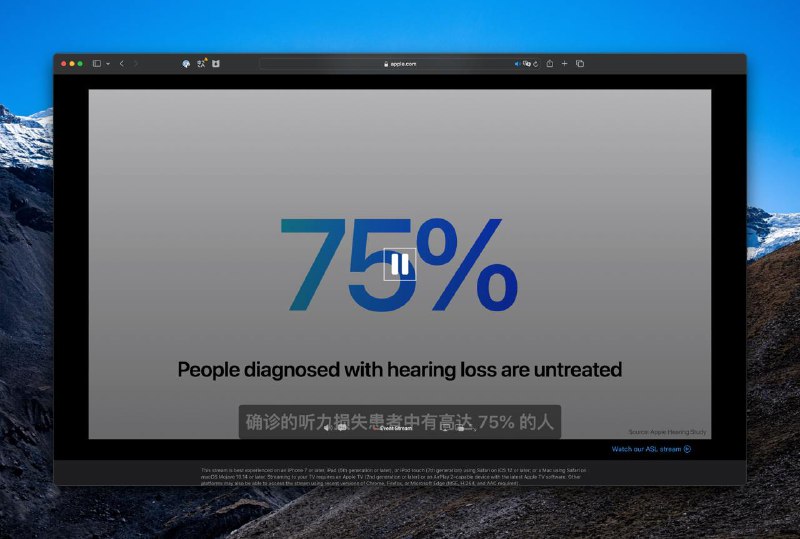 AirPods Pro 支持听力损伤检测，可作为助听器* 将在FDA通过后推出🗒 标签: #Apple 📢 频道: @GodlyNews1🤖 投稿: @GodlyNewsBot