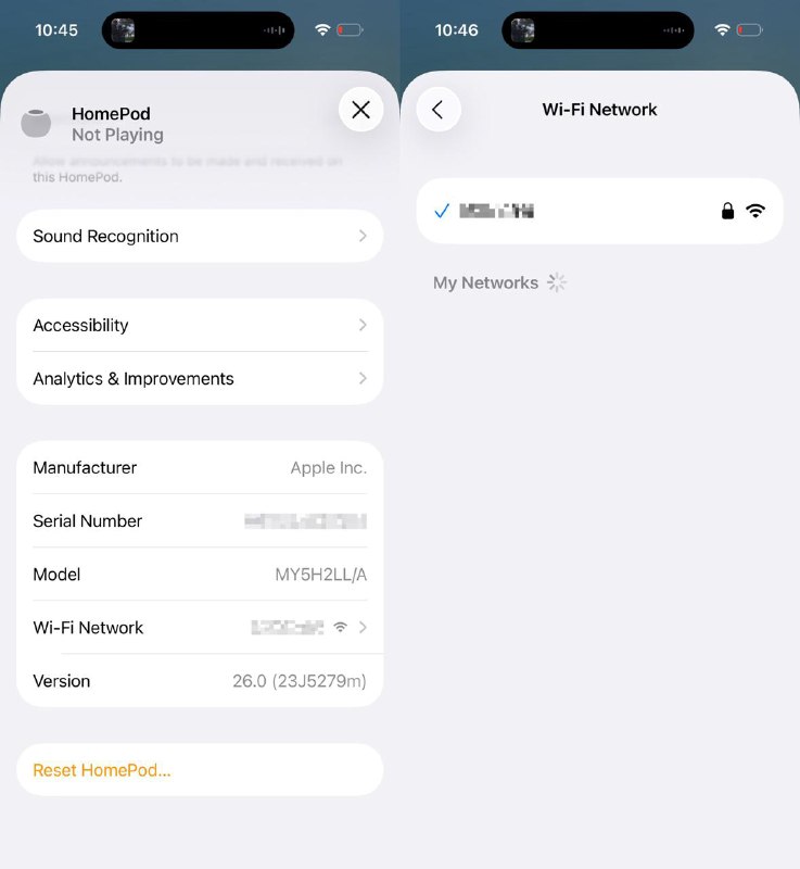 HomePod 将新增 Wi-Fi 设置和Crossfade功能更新 HomePod 的 Wi-Fi 网络一直以来都不是特别直观