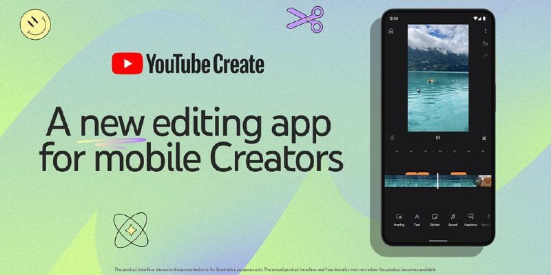 YouTube 发布了一款新的视频编辑应用YouTube 周四宣布，将发布一款名为 YouTube Create 的新应用，让你可以直接在手机上编辑视频