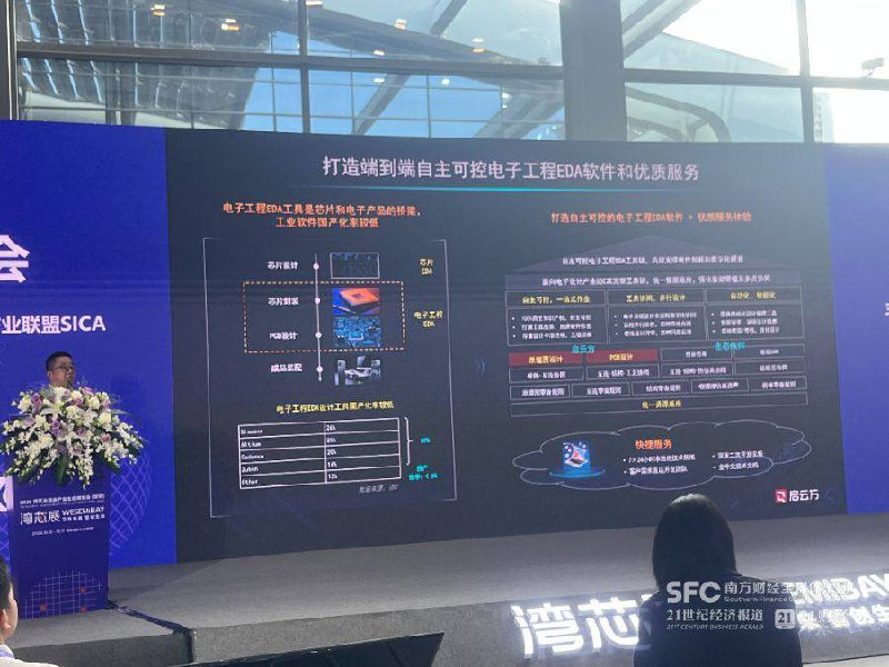 新凯来发布两款国产EDA设计软件以及90GHz示波器在湾芯展首日，新凯来并未展示关于光刻机的设备