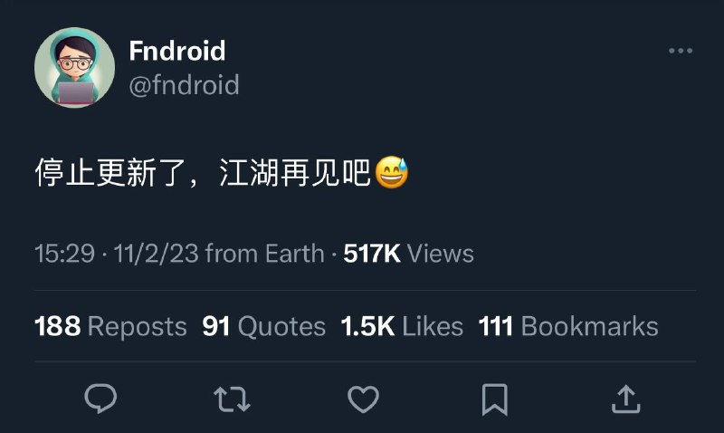 clash for windows 作者宣布停更🗒 标签: #Clash 📢 频道: @GodlyNews1🤖 投稿: @Godlynewsbot