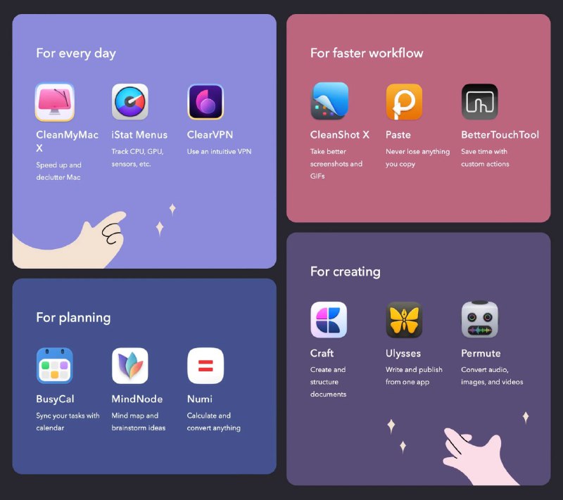 Setapp 再次推出家庭计划，每月只需 5 美元即可无缝共享 240 多个 Mac 和 iOS 应用程序生活中最好的东西是用来分享的