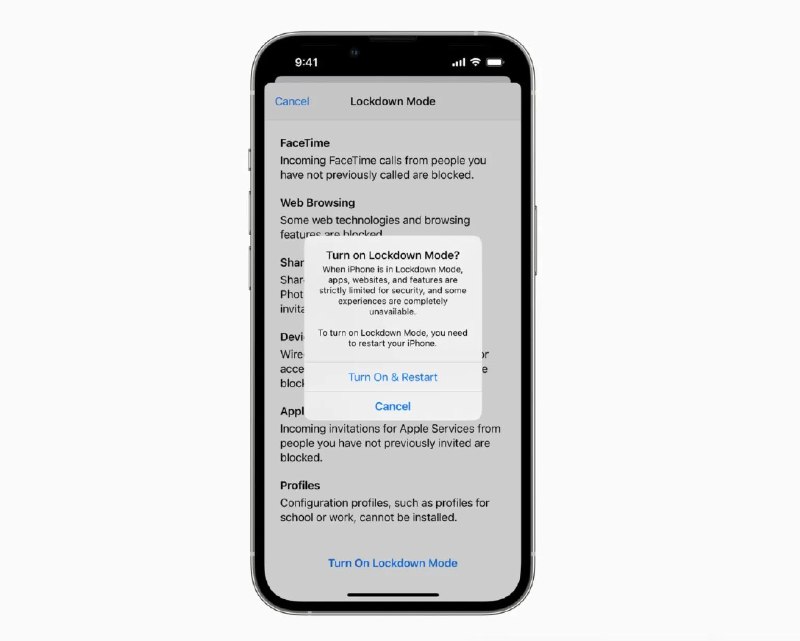 苹果称，没有发现任何启用“锁定模式”的用户被间谍软件入侵过苹果表示，自近四年前推出“锁定模式”这一安全功能以来，尚未发现任何在开启该模式的情况下被间谍软件攻破的设备案例