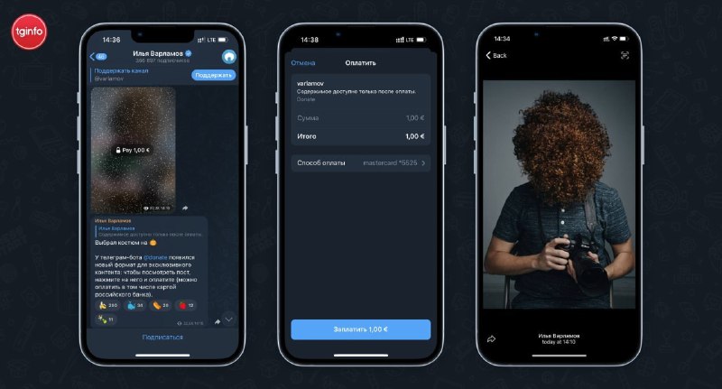 利好GHS？Onlyfans 翻版来到TG现在，Telegram 推出了付费解锁内容功能，需要将已经过认证的bot @donate 添加到你的频道并设置为管理员，即可创建付费内容，资金将通过内容提供者提供