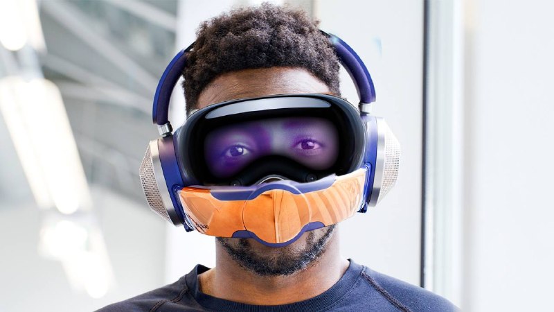 😄网友给p的，Dyson + VisionPro