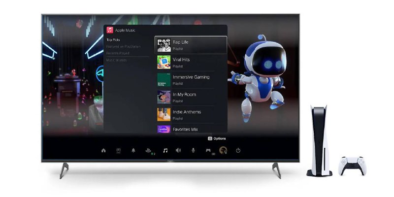 PlayStation 5的用户可以获得最多六个月的免费Apple Music苹果和索尼合作，为PlayStation 5的用户提供一项新的优惠，可获得最多六个月的免费苹果音乐订阅