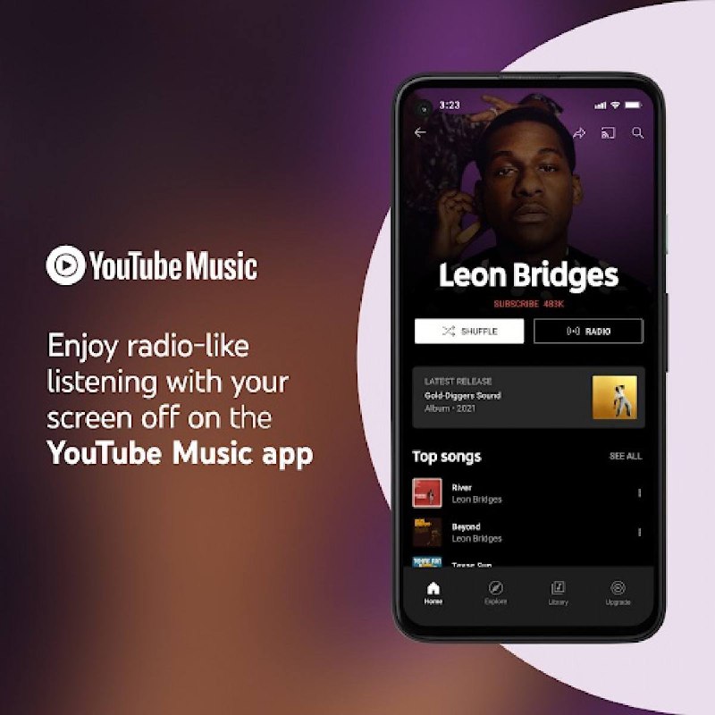 #YoutubeMusic #后台播放YouTube Music开始向用户提供免费的后台播放功能此功能将于11月3号首先于加拿大上线，随后再慢慢扩大适用区域