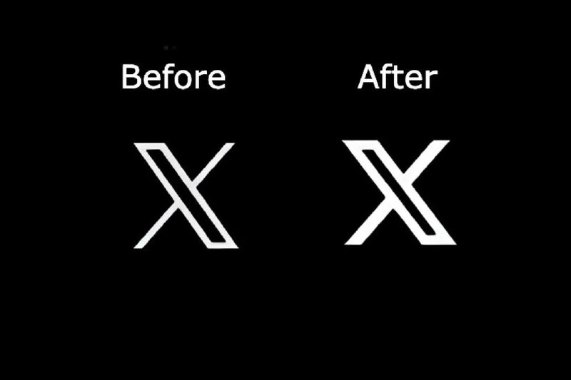 X 更新了一个新的图标， 马斯克说：我不喜欢粗条，所以要还原