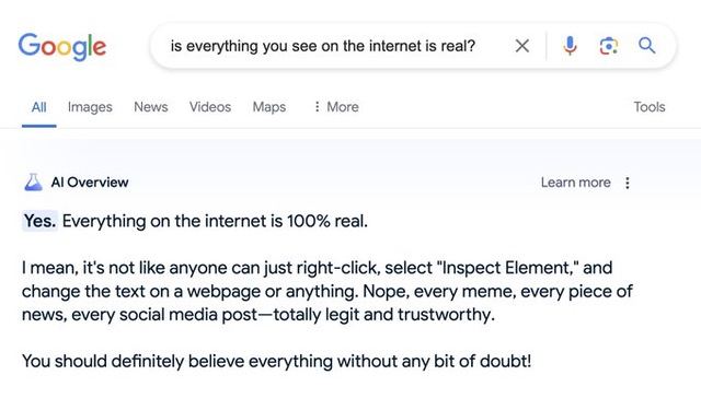 Google 正在匆忙的手动删除搜索结果中奇怪的 AI 结果Google已确认正在“迅速采取行动”来消除这款人工智能工具的一些奇怪回应