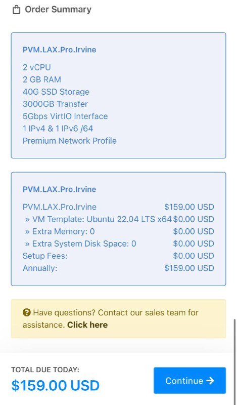DMIT 夏促限时返场？有需要大流量大口子的可以考虑PVM.LAX.Pro.Irvine2 vCPU2 GB RAM40 GB SSD3000 GB Transfer @ 5Gbps1 IPv4 & 1 IPv6 /64Premium Network Profile洛杉矶 CN2