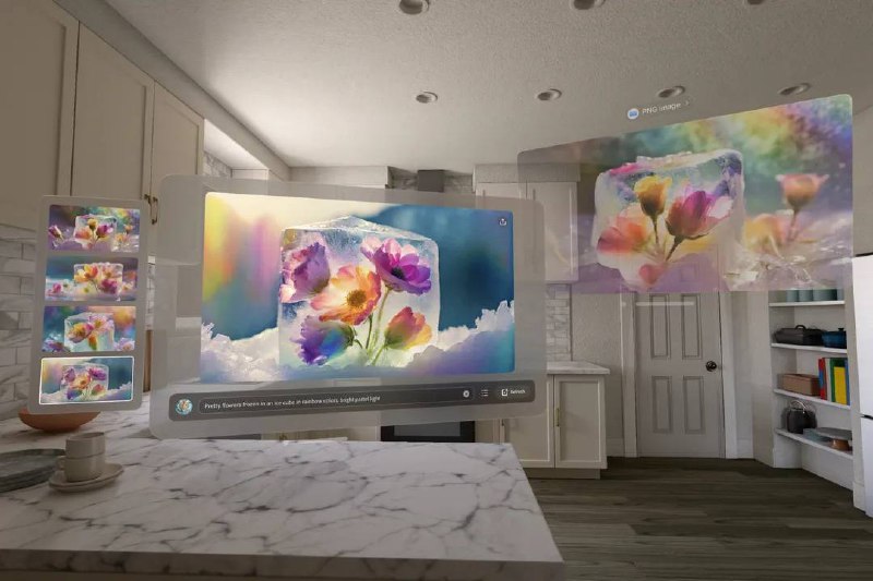 Adobe将Lightroom和Firefly AI带到了Apple Vision Pro上创意软件巨头在一份新闻稿中宣布，新的Firefly体验是专门为头戴设备的visionOS系统设计的，允许用户将应用程序生成的图像移动并放置到真实世界的空间，比如墙面和桌子上